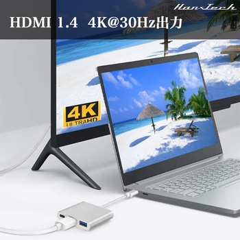 Hanx-Tech USBC 3in1 変換アダプタ Hanx