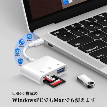 Hanx-Tech USB-C SDカードリーダー Hanx