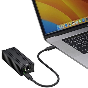 Thunderbolt3/4/5・USB4専用 10GbE LANアダプター GOPPA