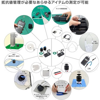 表面抵抗計 電極なし ホーザン
