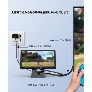 コンパクトスマホスタンド HDMI 4K60Hz USB Type-A 5Gbps PD100W Vodaview