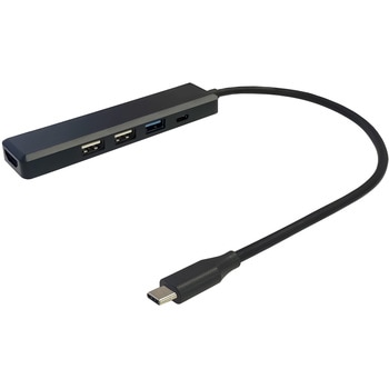USB Type-C toマルチ Dock Hubアダプタ HDMI 4K2K USB Type-A 5.0Gbps x 1 USB Type-A 480Mbps x 2 PD100W ケーブル長 30cm Vodaview