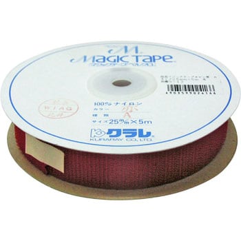 G-13 マジックテープ マジックテープボビン巻A 25mm×5m レッド ユタカ
