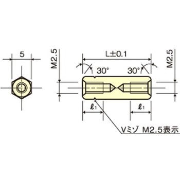 ステンレス スペーサー(六角) / ASURoHS2対応品 廣杉計器