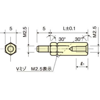 ステンレス スペーサー(六角) / BSU RoHS2対応品 - 廣杉計器