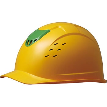 ABS製ヘルメット 高通気タイプ ミドリ安全