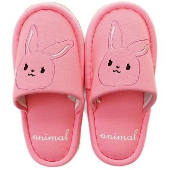 子供用スリッパ アニマル ピンク ストロング