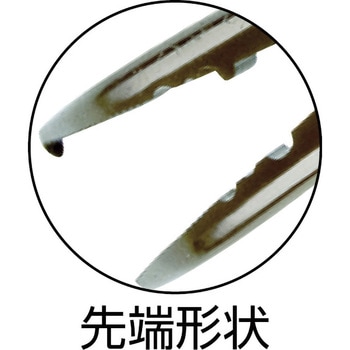 8inchステンレスベントノーズプライヤー KAHARA