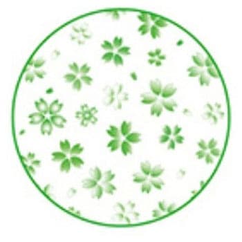 食事用エプロン さくら グリーン 1箱 100袋入 ファーストレイト