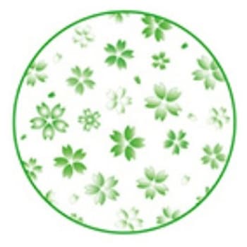 食事用エプロン さくら グリーン 1箱 100袋入 ファーストレイト