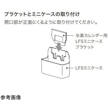 与薬カレンダー用 LFSミニケースブラケット 河淳