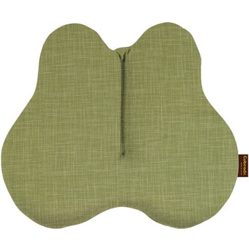 和装CuCu 腰楽クッション うぐいすモカ 龍野コルク工業