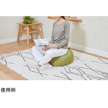 中ざえもん フロアークッション 緑 龍野コルク工業