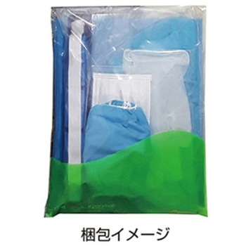 感染予防対策キット ブラスチック手袋又 1ケース 10キット×4箱入 ファーストレイト