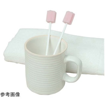口腔ケアスポンジ ピンク 花型 20箱1000本入 小野商事