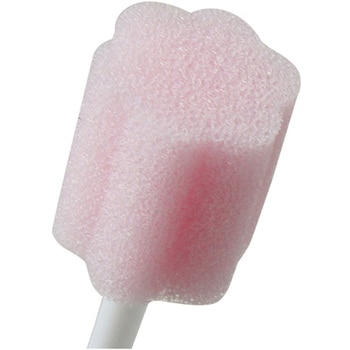 口腔ケアスポンジ ピンク 花型 20箱1000本入 小野商事
