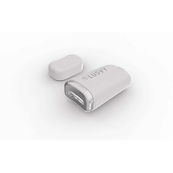 目元にフィットするコンパクト美顔器「アイケア」 スノーホワイト ナガオカトレーディング
