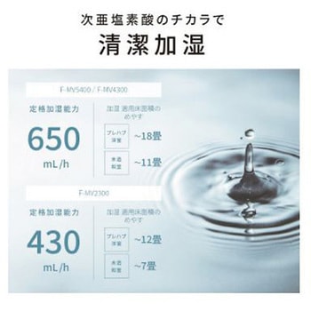 次亜塩素酸空間除菌脱臭機ジアイーノ21畳加湿機能付 Panasonic(パナソニック)