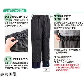 紳士春夏用おしりスルッとパンツネイビー 3L ケアファッション