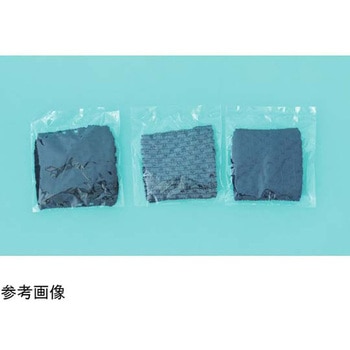 編み込みヘアターバン 紺 透明無地袋入 1箱 2000個入 VC工業