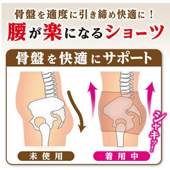 腰らくショーツ L グリム