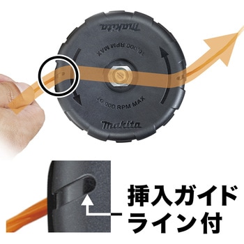 らく巻きフラットナイロンカッタ マキタ