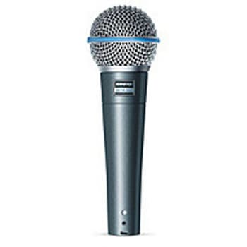 ボーカル用スーパーカーディオイド・ダイナミックマイクロホン SHURE