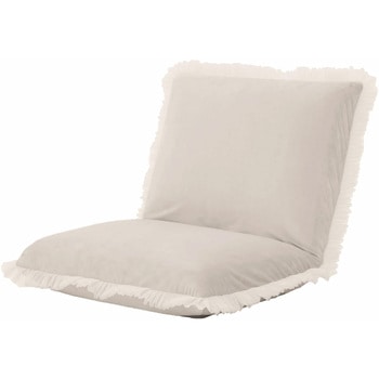 プリーツフリル付きリクライニング座椅子 セルタン