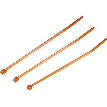 PLT1.5M-M3 ナイロン結束バンド オレンジ PANDUIT(パンドウイット) 57352383