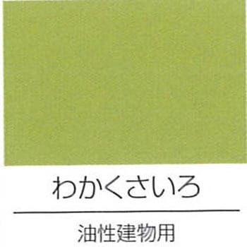 □ロック 油性建物用 うすちゃいろ 2L H5959066G(8512330)×6[送料別途