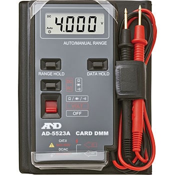 AD5523A カード型マルチメーター (交流・直流電圧) A&D 57376838
