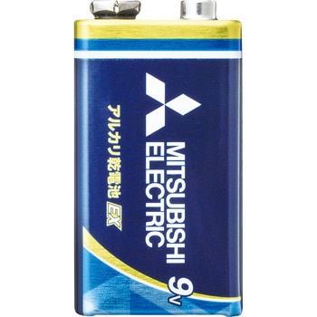 アルカリ乾電池 EXRシリーズ 角形9V 三菱電機