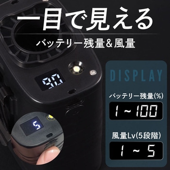 LED 機能付き 多機能ベルトファン 大河商事