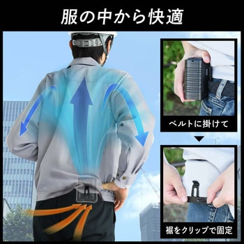 LED 機能付き 多機能ベルトファン 大河商事
