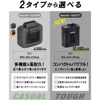 LED 機能付き 多機能ベルトファン 大河商事
