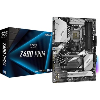 部材のみASRock PRO SERIES LGA 1200 マザーボード Z490PRO4 マザーボード Z490 Pro4 [ATX /LGA1200] 1個 ASROCK 【通販