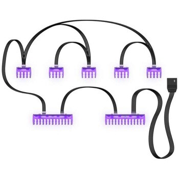 Pc Rgbライティング Hue2 Cable Comb Nzxt ケーブルクリップ クランプ 通販モノタロウ Ah2pcc101