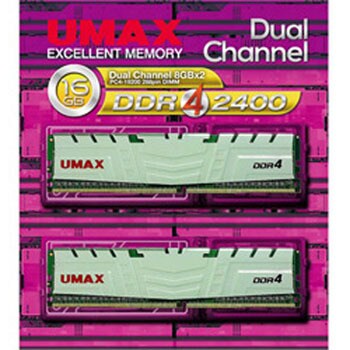 DCDDR4240016GBHS 増設メモリ デスクトップ用 UMAX 16GB 8GB×2枚組