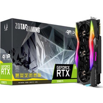 ZOTAC GAMING GeForce RTX 2080 Ti AMP Extreme ZT-2080Ti-11G-AMPEX/ZT-T20810B-10P [11GB /GeForce RTXシリーズ] ZOTAC