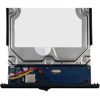 HDE-08 HDDケース Ainex ブラック [SATA /1台 /3.5インチ対応] アイネックス
