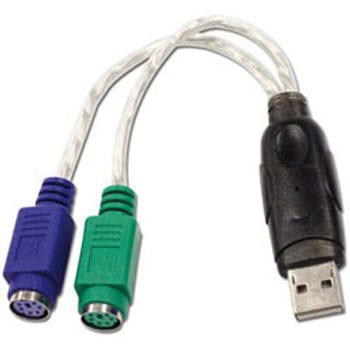 Ps 2変換ケーブル ミニdin6メス 2 Usb Aタイプオス Adv 108b アイネックス Usbアダプタ 通販モノタロウ Adv108b