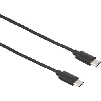 1m[USB-C ⇔ USB-C]2.0ケーブル 充電・転送 USB PD対応 3A U20CC-MM10P6 ブラック アイネックス