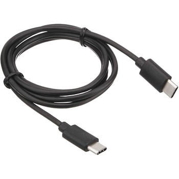 1m[USB-C ⇔ USB-C]2.0ケーブル 充電・転送 USB PD対応 3A U20CC-MM10P6 ブラック アイネックス