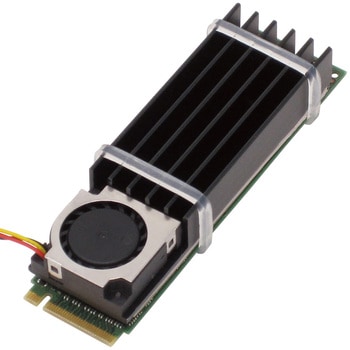 M.2 SSD用クーラー CB-7010M2 ブラック アイネックス