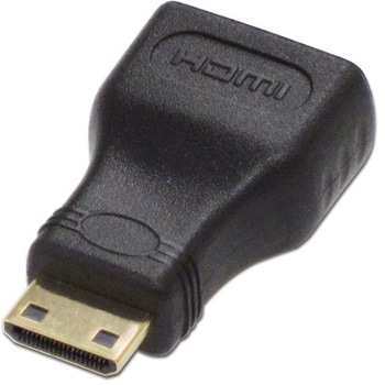 ADV-201 HDMI変換・延長プラグ Ainex ブラック [HDMI⇔miniHDMI] アイネックス
