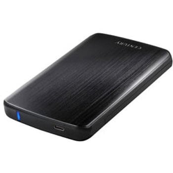 USB3.1接続 HDD/SSDケース シンプルBOX2.5 CSS25U31CBK センチュリー