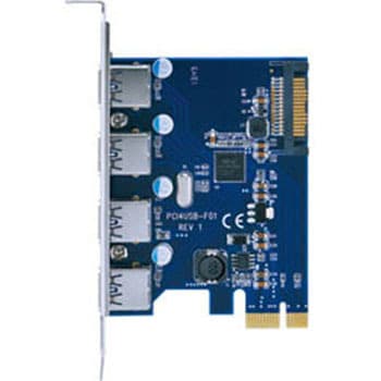 CIFUSB3P4FL USB3.0(4ポート)増設用 PCI Express x1ボード