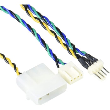 4pinPWM/3pinFAN用電源ケーブル(パルス検出タイプ) 長尾製作所