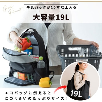 2 部屋保温冷リュック 大河商事