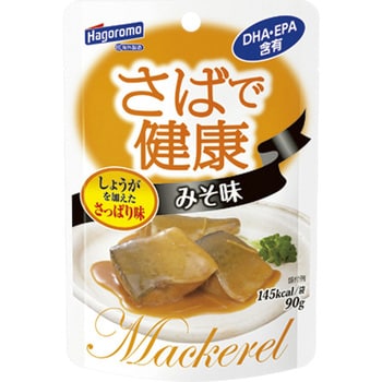 さばで健康みそ味(パウチ) 1箱(90g×12袋) はごろもフーズ 【通販